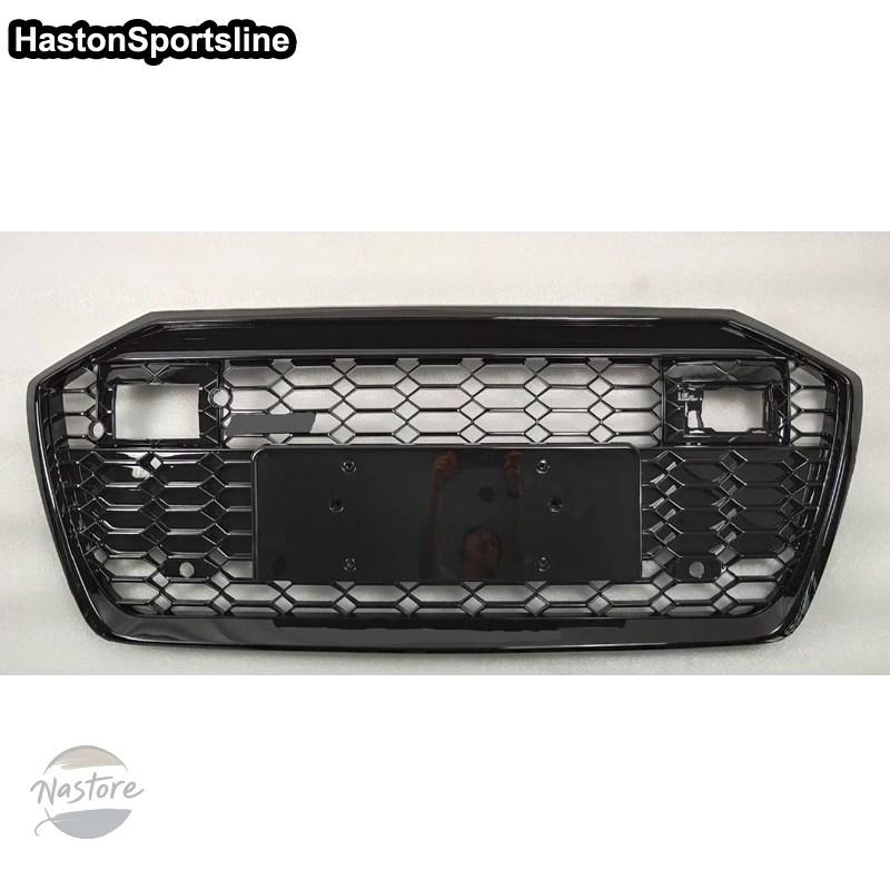 並行輸入品 アウディ audi フロント エンジン a6 c8 s6 sライン レーシンググリル qスタイル acc バンパーグリル sline 部品 カスタムパーツ アクセサリーの画像