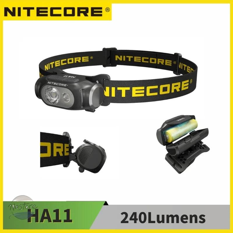 並行輸入品 ヘッド オリジナル nitecore ha11 240ルーメン 最大照射
