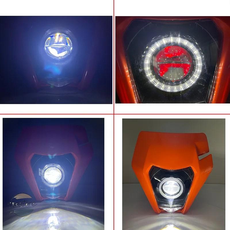 並行輸入品 KTM バイク headlight plate exc sx xc sxf excw 125 500 