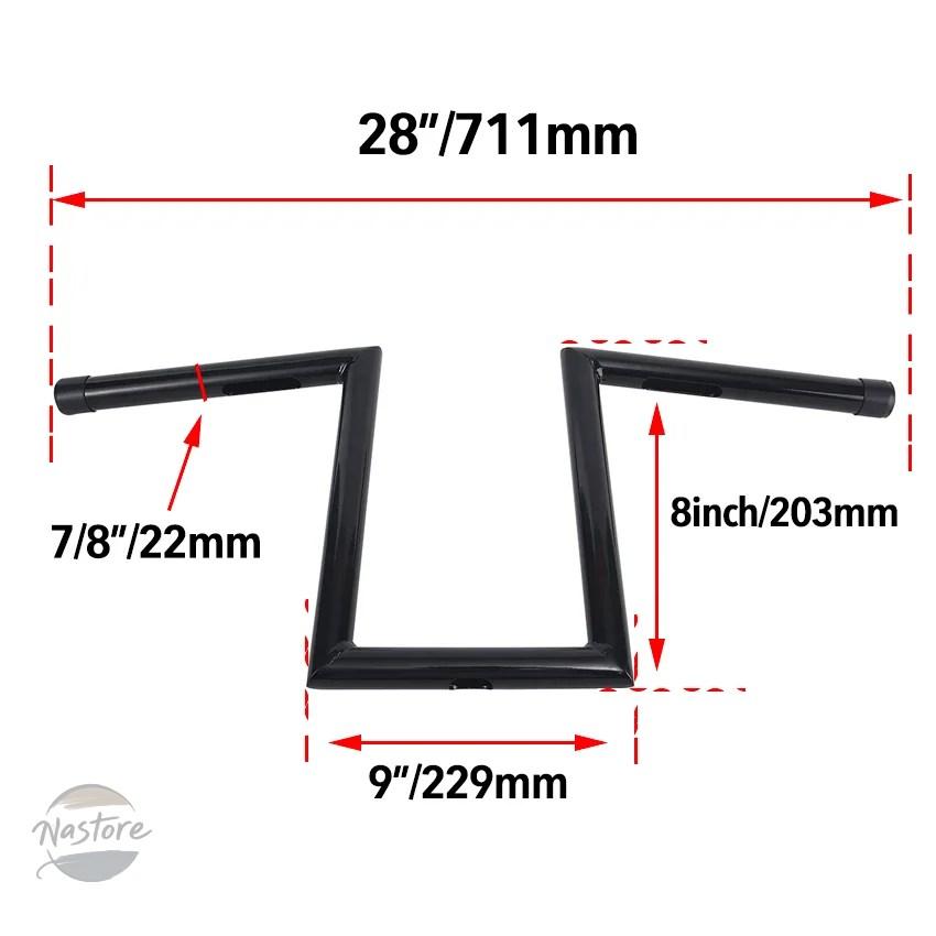 並行輸入品 ホンダ nm351 バイク handlebar 7/8インチ22mm z drag bar スズキ ヤマハ カワサキ カスタムパーツ 部品 アクセサリー_3