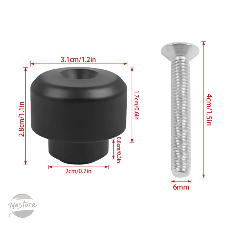 並行輸入品 ホンダ cb650f バイク 2018 2025 cb650r 2019 2024 cb 650f 650r handlebar grips ends cap plug カスタムパーツ 部品 アクセサリーの画像