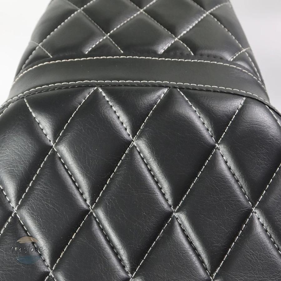 並行輸入品 ホンダ バイク two up seat driver front rear passenger covers cushion pad rebel 300 250 2017 2021 カスタムパーツ 部品 アクセサリーの画像