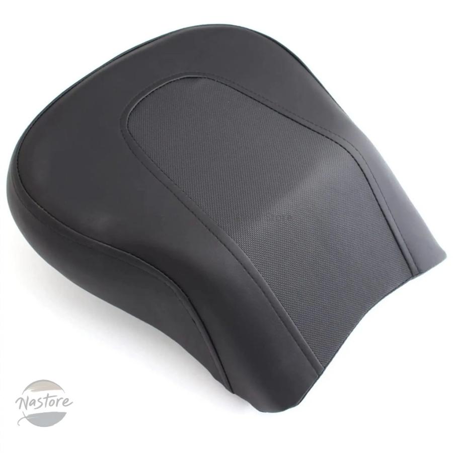 並行輸入品 バイク black passenger soft tail rear pillion seat ハーレー ソフテイル fat boy night train カスタムパーツ 部品 アクセサリーの画像
