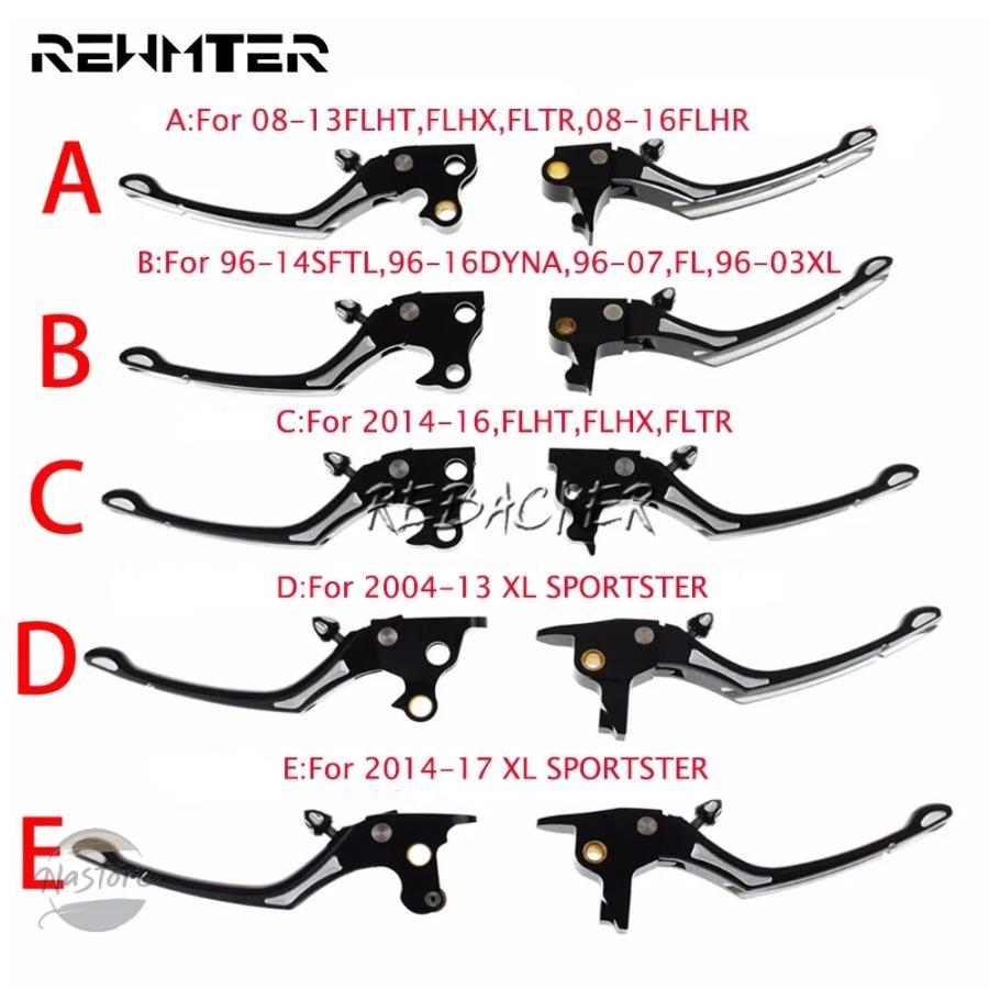 並行輸入品 regulator clutch brake lever ハーレー touring road king street glide ソフテイル heritage slim カスタムパーツ 部品 アクセサリー_11