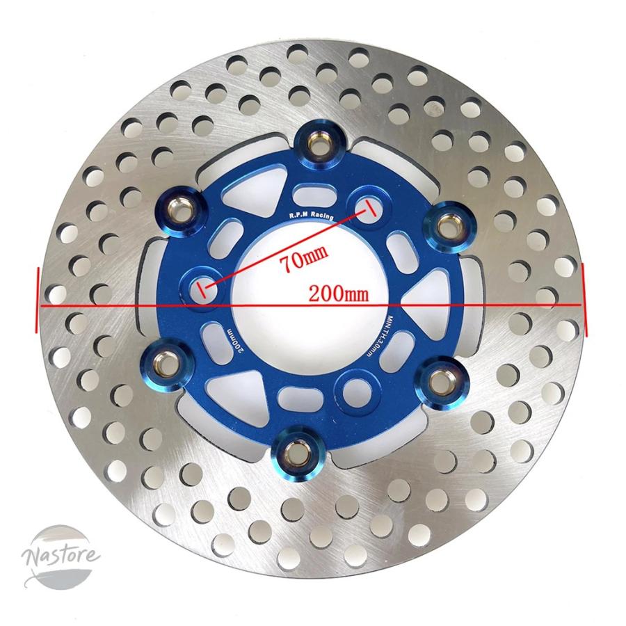 並行輸入品 バイク rpm outer diameter 200mm 220mm 2 type s universal aluminum ...