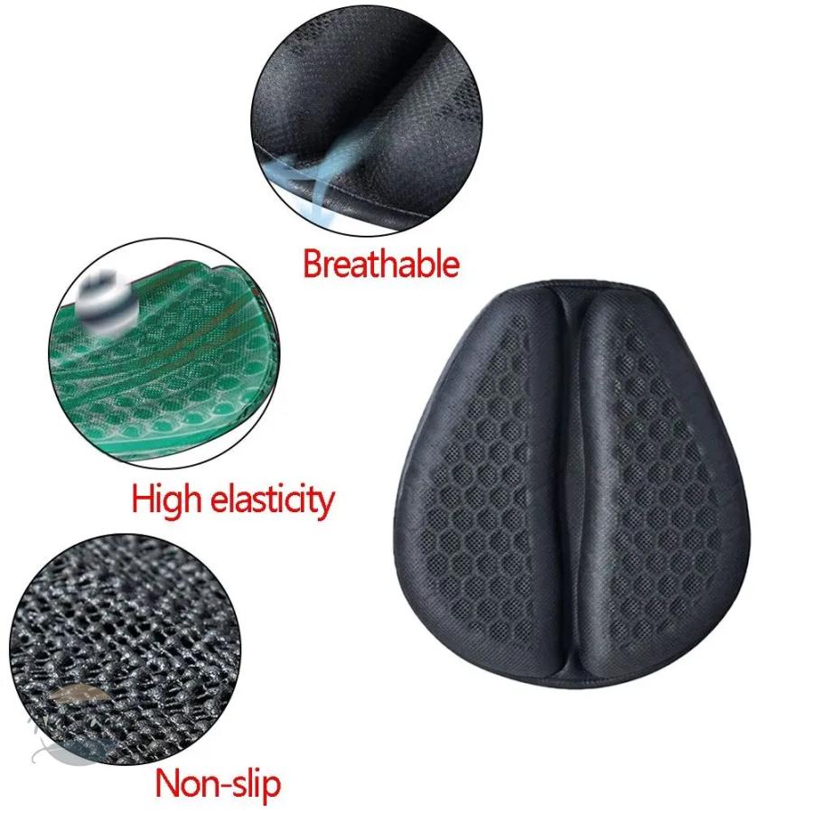 並行輸入品 バイク seat cushion anti slip sunscreen cover 3d damping breathable comfort gel motorbike カスタムパーツ 部品 アクセサリー_5
