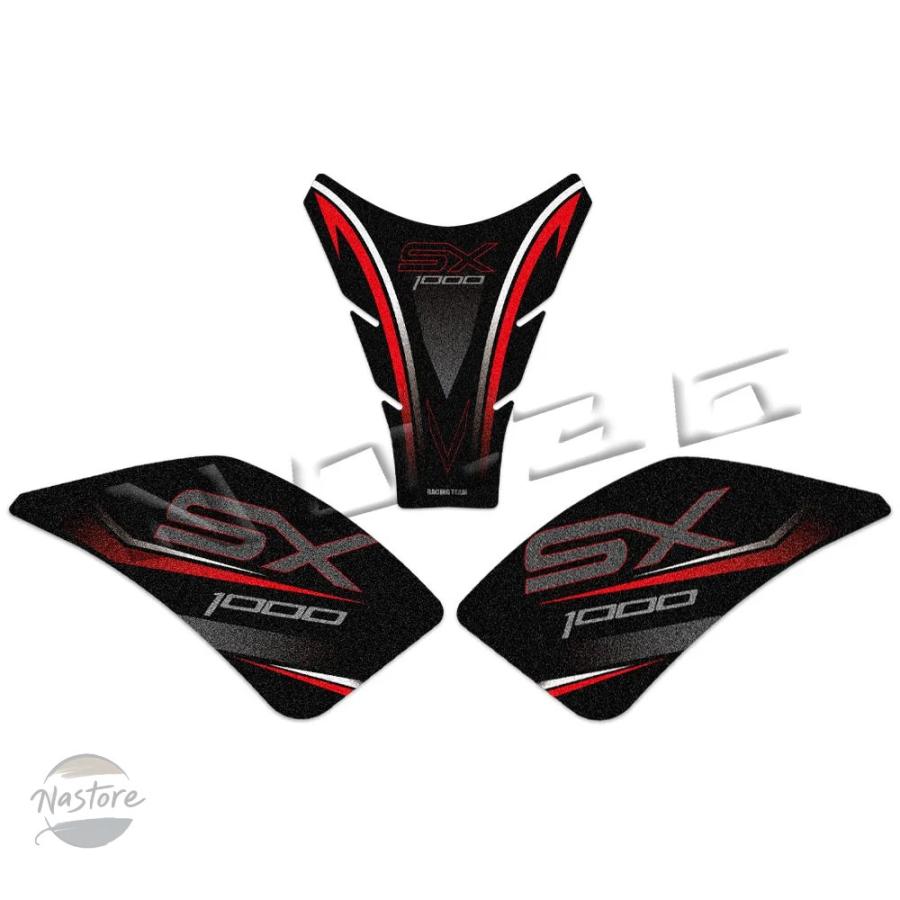 並行輸入品 バイク for ニンジャ 1000sx sx 1000 2017 2024 2023 tank pad sticker gas knee grip anti slip カスタムパーツ 部品 アクセサリーの画像