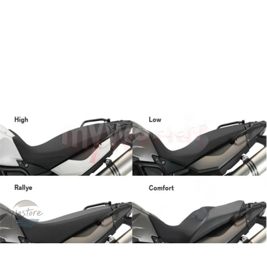 並行輸入品 BMW f750gs バイク high or low driver seat pad cushion fit 2018 2023 f850gs adventure black gray カスタムパーツ 部品 アクセサリー_3