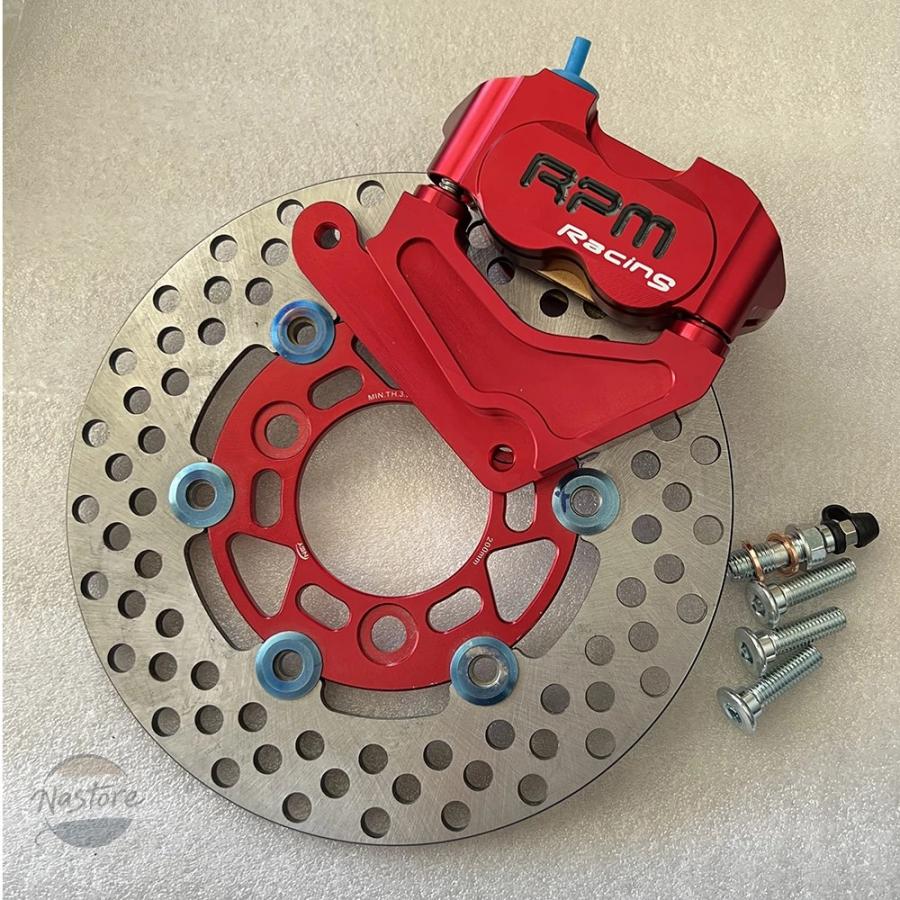 並行輸入品 ホンダ af27 バイク 200mm brake calipers discs set dio