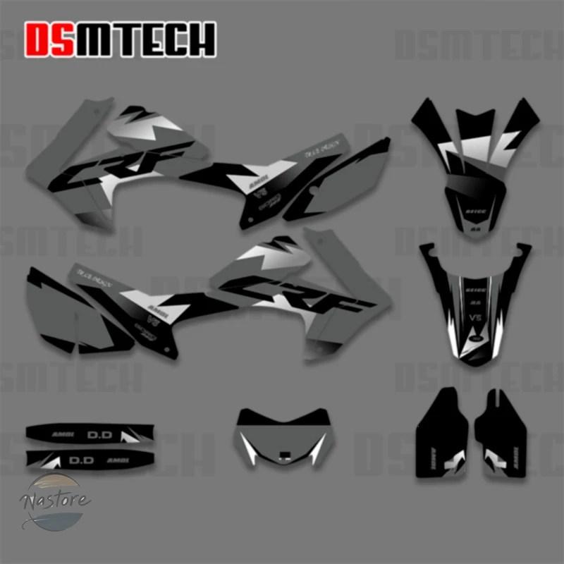 並行輸入品 ホンダ crf250l バイク dsmtech full graphics decals sticker 2012 20 カスタムパーツ 部品 アクセサリー_5