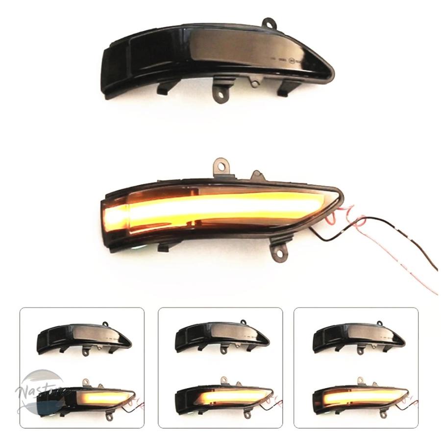 並行輸入品 スバル フォレスター アウトバック レガシー トライベッカ インプレッサ WRX STI ベルリン用 LED ダイナミック サイドミラー リバースの画像