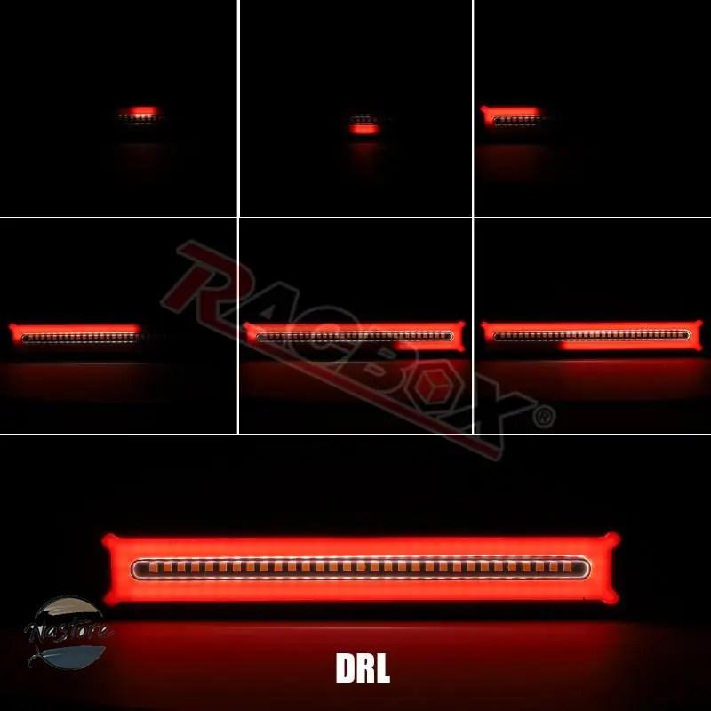 並行輸入品 バイク ブレーキ トラックトレーラー 3 in 1 ledテール