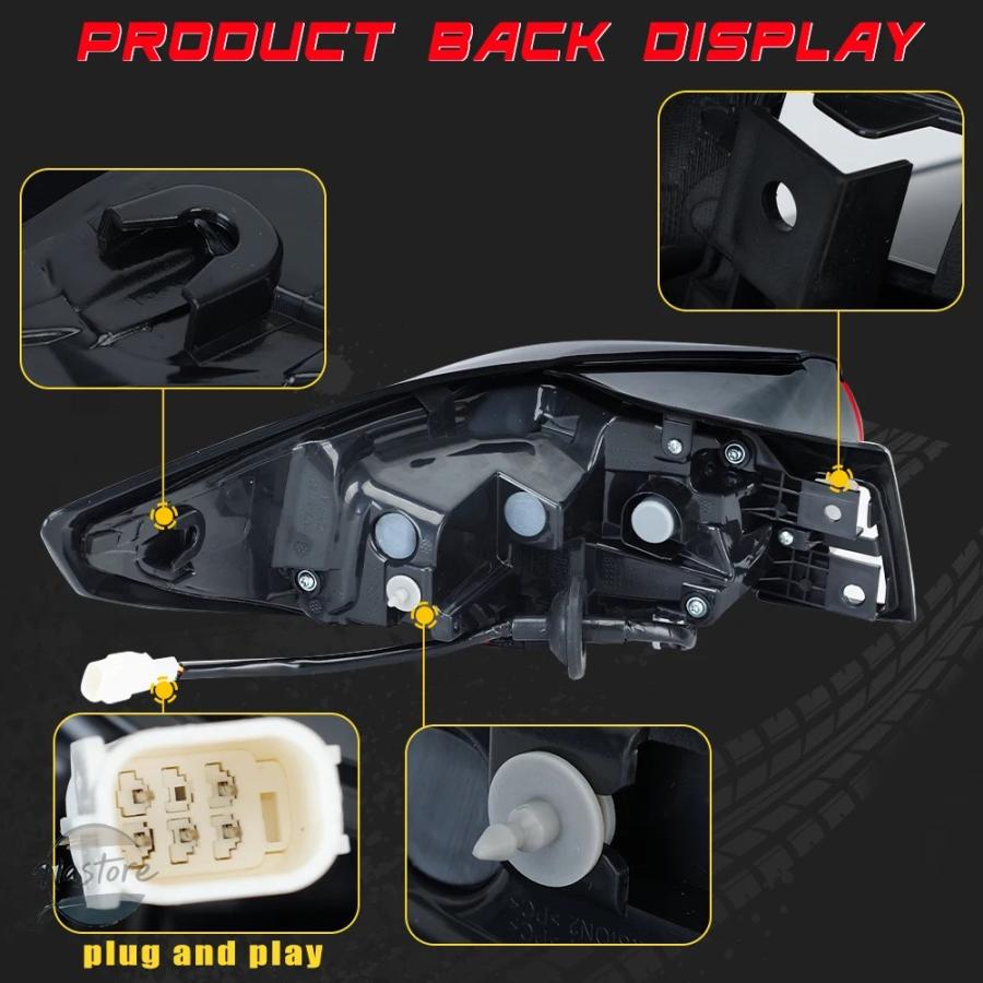 並行輸入品 マツダ CX5 CX-5 USバージョン 2022 2023 用 外側左/右