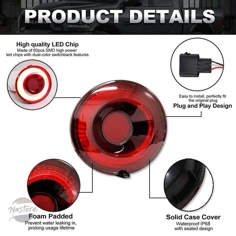 並行輸入品 車用LEDテールライトアセンブリ リアストップブレーキライト LEDストップライトランプ シボレーコルベットC6クーペサイドマーカーランプ用 4個の画像