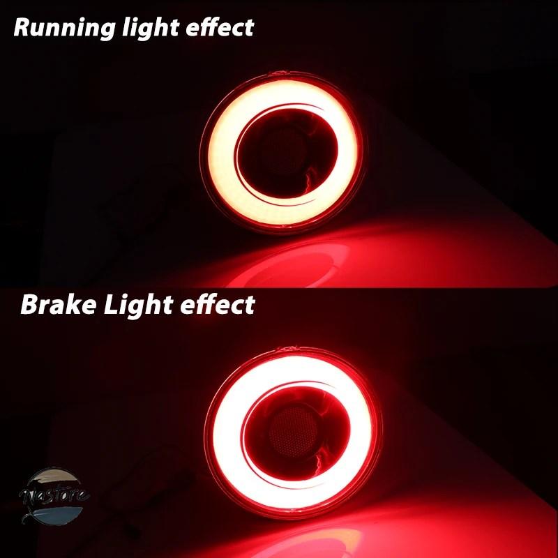 並行輸入品 車用LEDテールライトアセンブリ リアストップブレーキライト LEDストップライトランプ シボレーコルベットC6クーペサイドマーカーランプ用 4個の画像