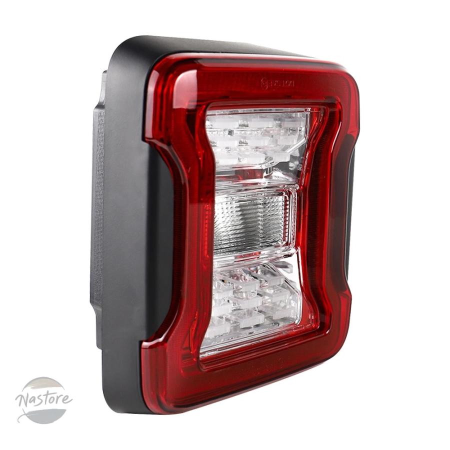 並行輸入品 ジープ ラングラー JL 2018-22 用 LED テールライト リア