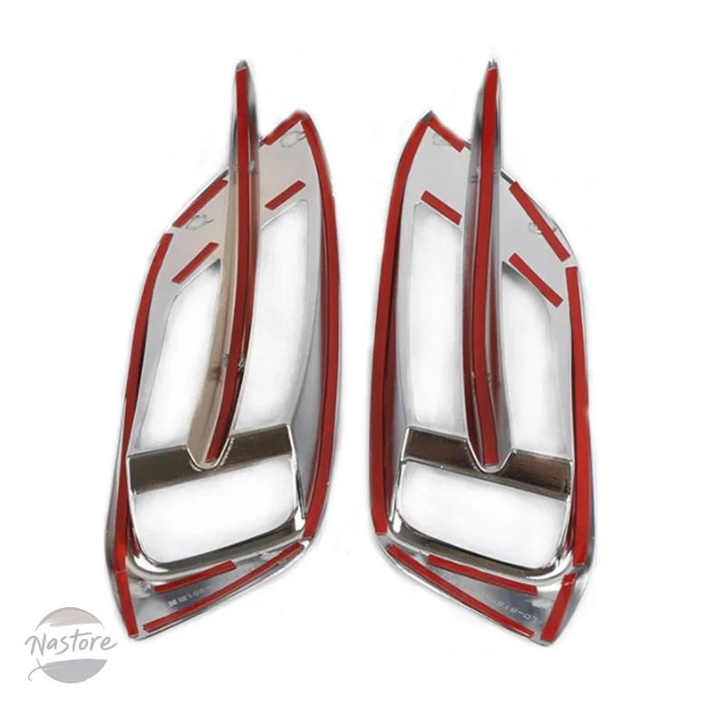 ブランド登録なし - 並行輸入品 ホンダ 取りまかなう 後押し ホンダ シビック 10TH 2016-19 - 1有りの実 フォグランプグリルトリム 後押しバンパー