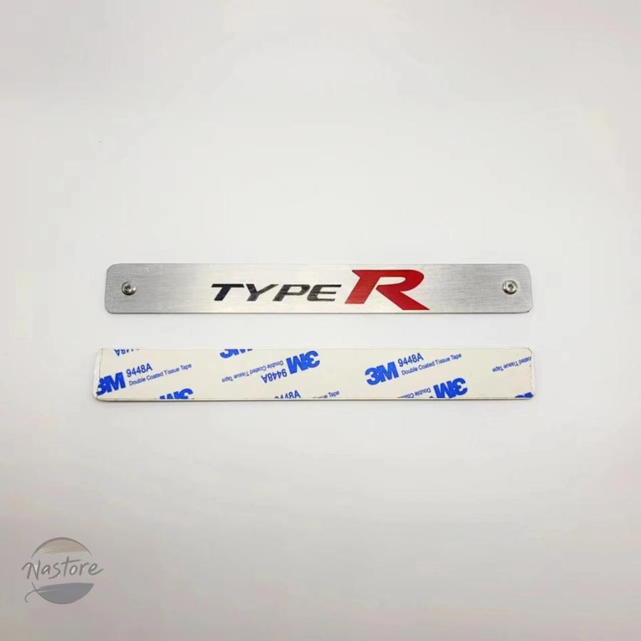並行輸入品 ホンダ TYPER バッジ ホンダ 8TH 世代シビック TYPER/MUGEN 合金バッジ/FD2 TYPER シルバッジ