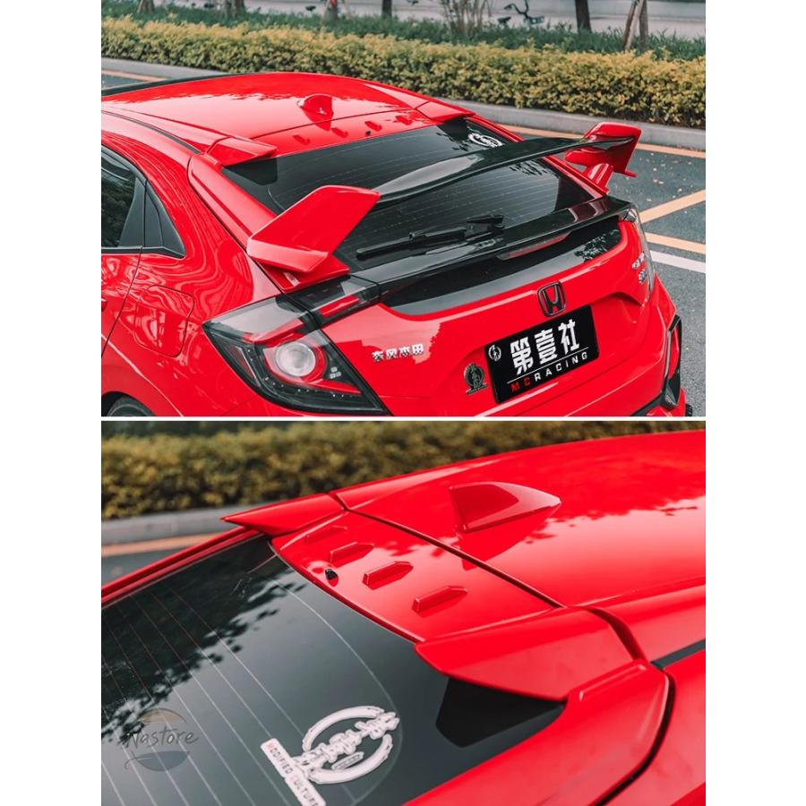 並行輸入品 ホンダ リア シビック2016-20ハッチバックCIVICスポイラー