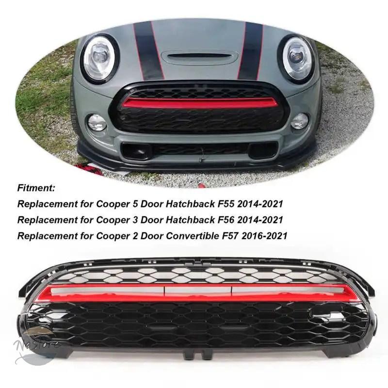 並行輸入品 フロント キット 交換 MINI F55 F56 F57 ONE COOPER S JCW GP 2014-2021 GP3グリルの画像