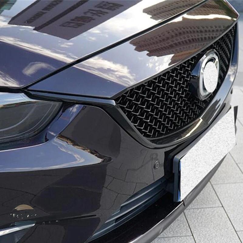 並行輸入品 マツダ カバー フロント キット ABSバンパーグリルマツダ マツダ 6セパレーター2014 2015 2016マツダ マツダ 6の画像