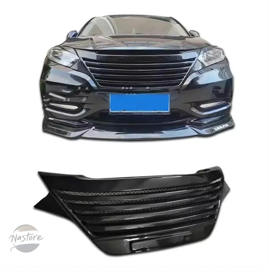 並行輸入品 ホンダ キット ホンダ VEZEL/HRV グロッシーブラック ラジエーターグリル レーシンググリル バンパー ボディ フード グロスブラックの画像