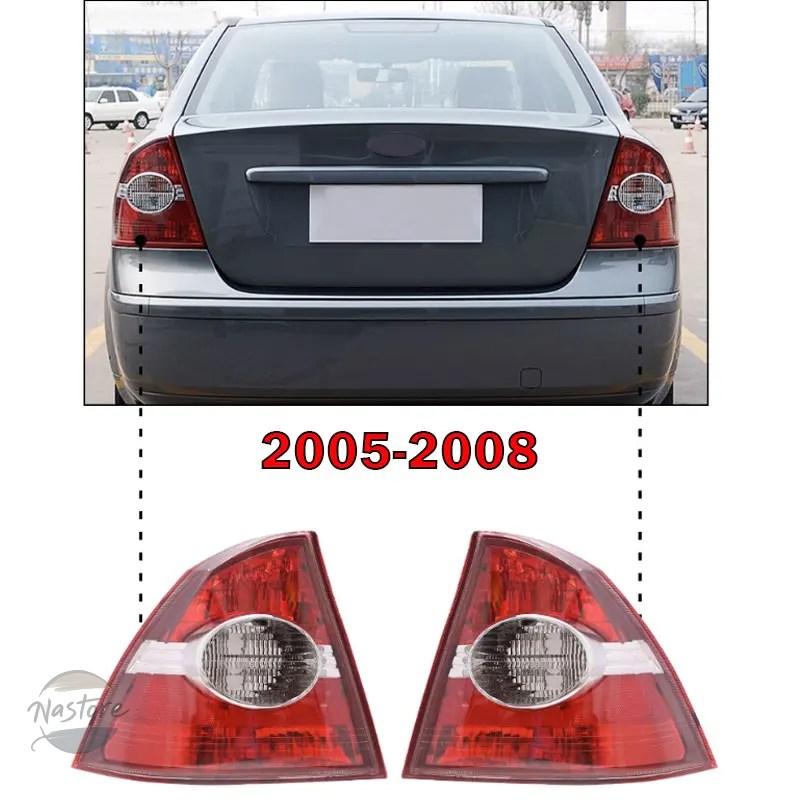 並行輸入品 リア ブレーキ フォード FORD フォーカス セダン 2005-2013 テールライト ウィンカーランプハウジング バルブ無