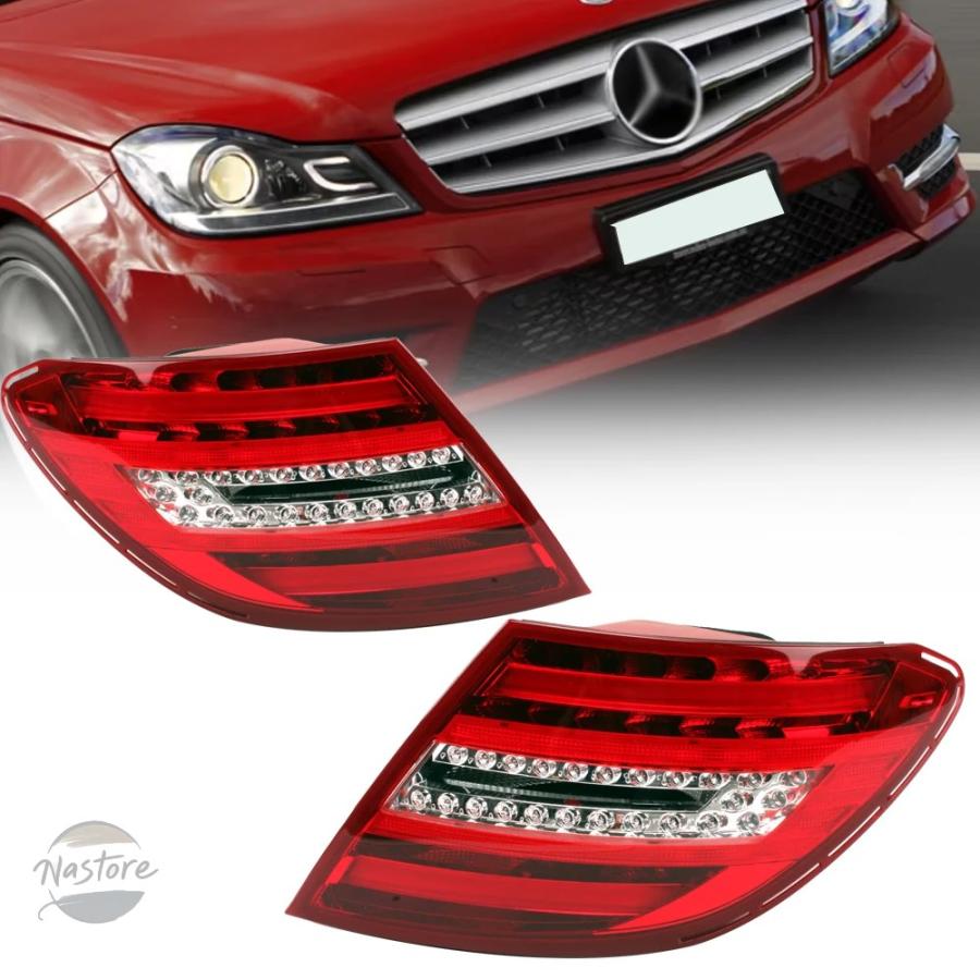 並行輸入品 メルセデスベンツ リア ブレーキ 左/右側テールランプ メルセデスベンツ ベンツ W204 C180 C200 C220 C260 C280 C300の画像