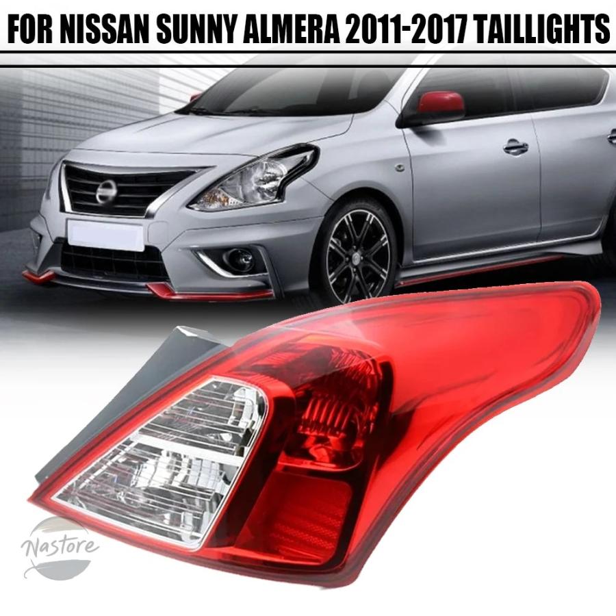 並行輸入品 日産 リア ブレーキ 左/右側テールランプ 日産 日産 サニーアルメーラ 2011-17_3