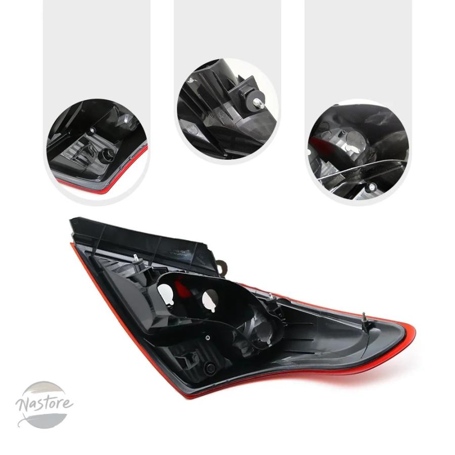 並行輸入品 日産 リア ブレーキ 左/右側テールランプ 日産 日産 サニーアルメーラ 2011-17_5
