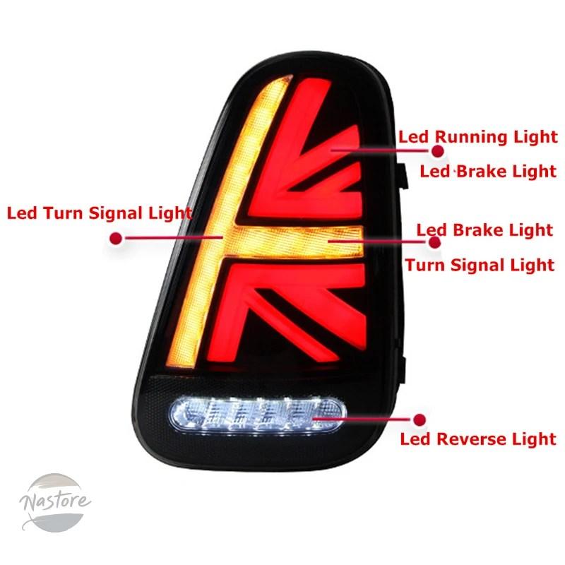 並行輸入品 BMW リア ミニクーパーR50 R52 R53 2001-2006 12V LED