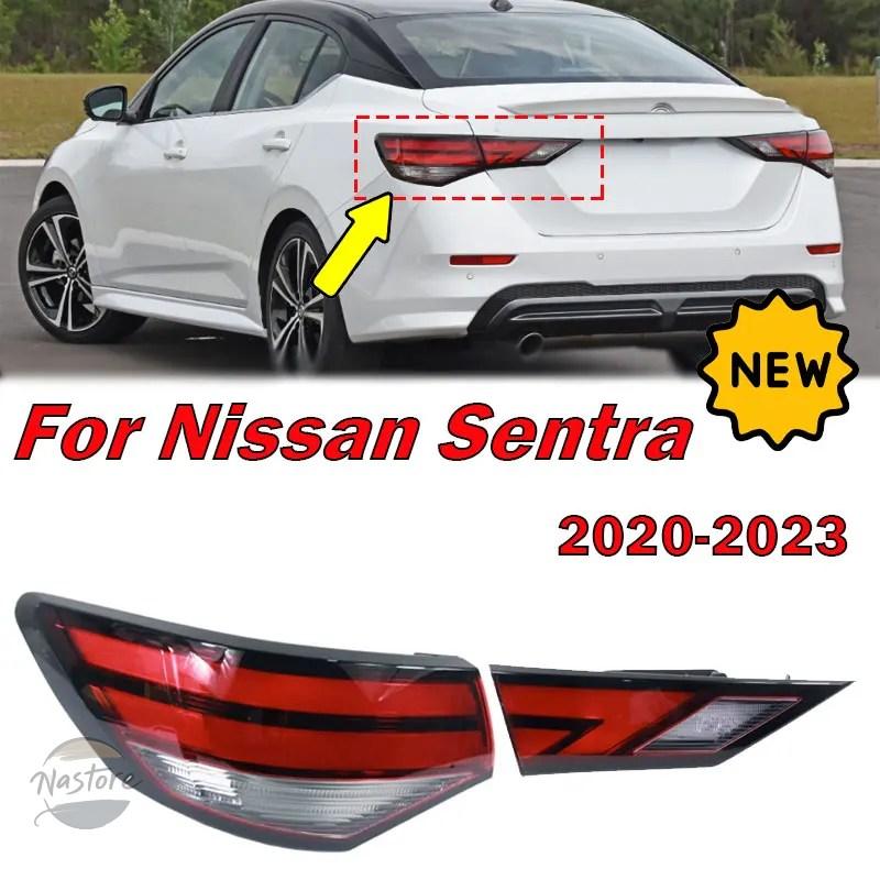 並行輸入品 日産 カバー リア ブレーキ 日産 日産 セントラ 2020-2023 テールライト ウィンカー フォグランプ ハロゲン テールライト