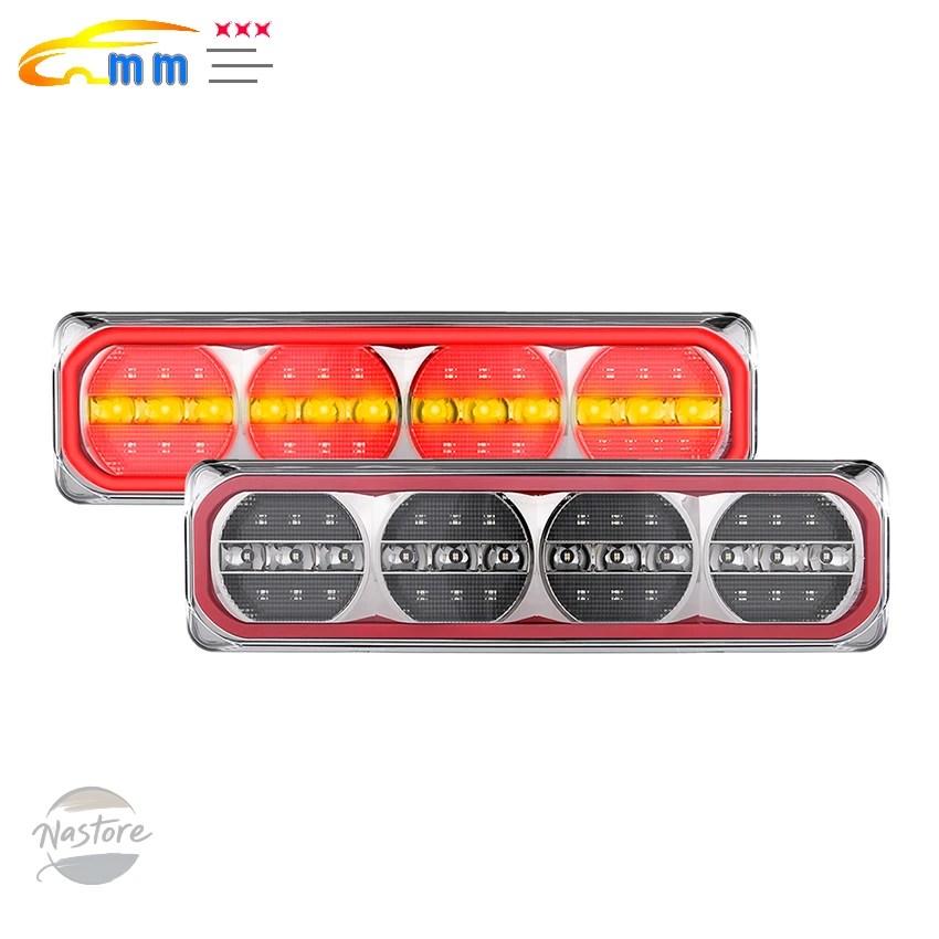 並行輸入品 2 X MAXILAMP 4 LEDコンビネーションテールライト ストップテールインジケーター リバース トラック_6