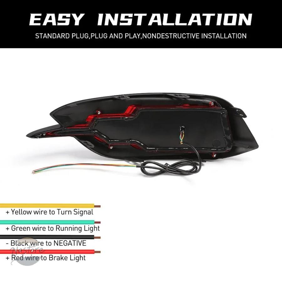 並行輸入品 ホンダ リア ブレーキ LEDバンパーリフレクターライト カーアクセサリー ホンダ シビック 2016-20_7