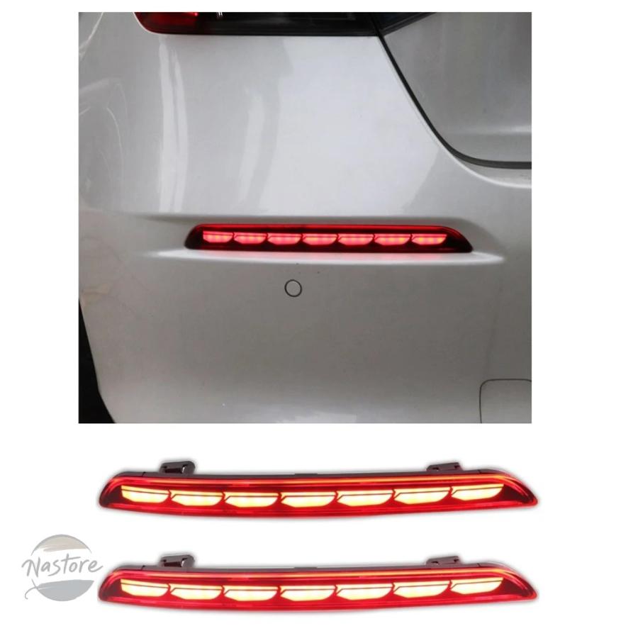 並行輸入品 ホンダ リア ブレーキ ホンダ シビック 11代目 2022年式 LED バンパー テールライト ウィンカー インジケーターライト フォグハザード灯_1