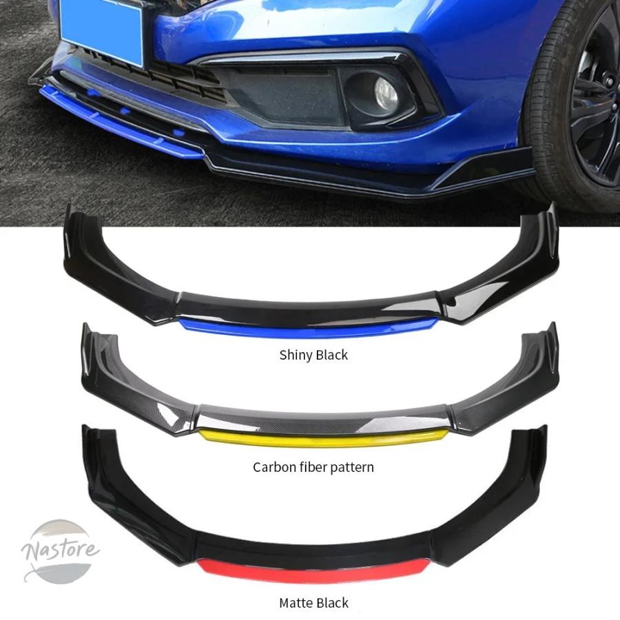 並行輸入品 ホンダ フロント キット ガード ホンダ シビック セダン FC5 2015-2018 バンパーリップ スポイラー スプリッター ディフューザー