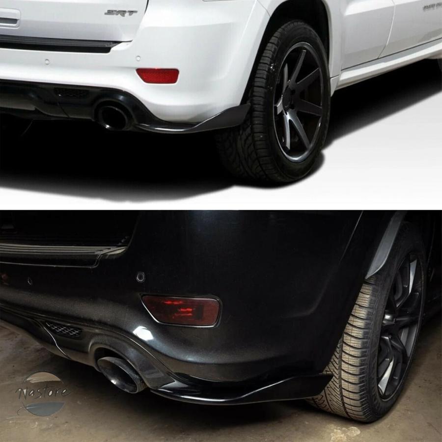 並行輸入品 キット サイドスカートエクステンションスプリッター ペア JEEP GRAND CHEROKEE SRT/SRT8/TRACKHAWK_9