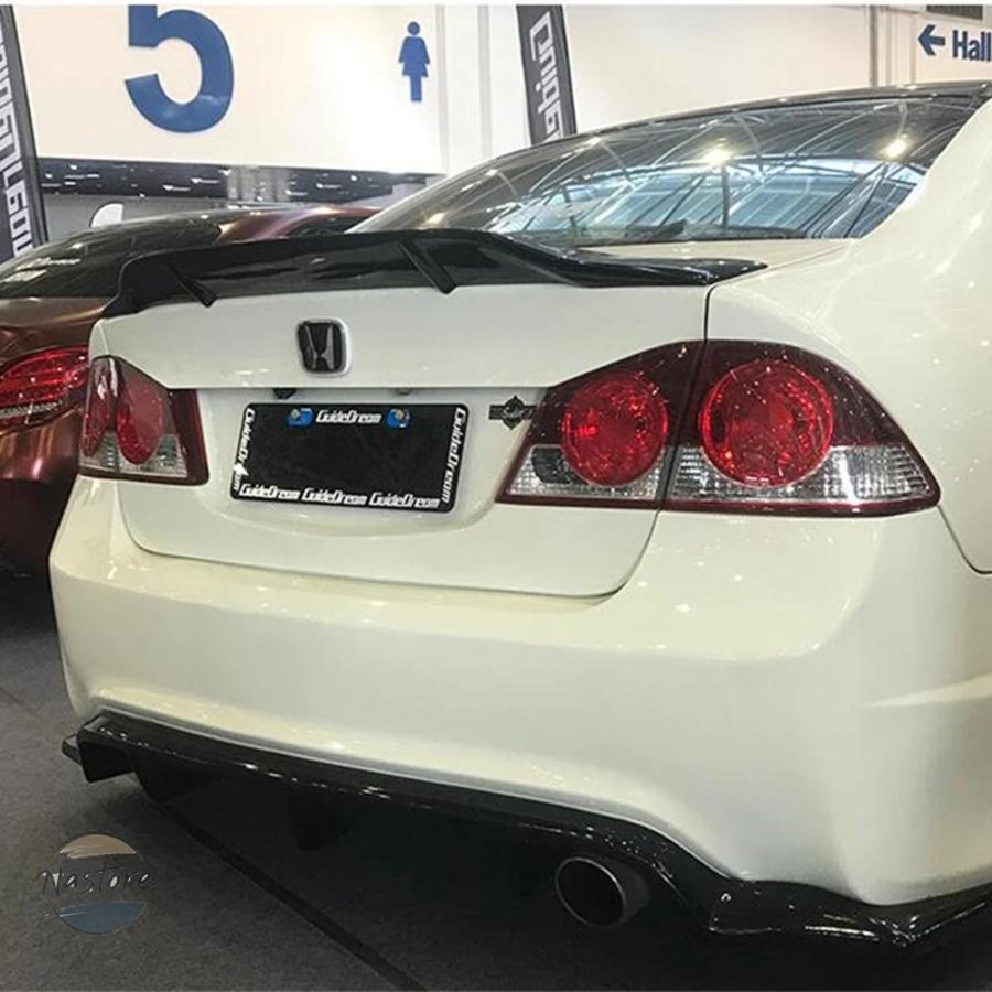 並行輸入品 ホンダ VOOR ホンダ シビック オート アクター リップ スポイラー トリム ウィット STAART KOFFERBAK ウィング 2006_5