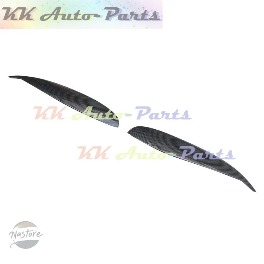 並行輸入品 ホンダ フロント ヘッド ホンダ シビック EK 1999-2000 4D カーボン ライト アイリッド ランプ アイブロウ_2