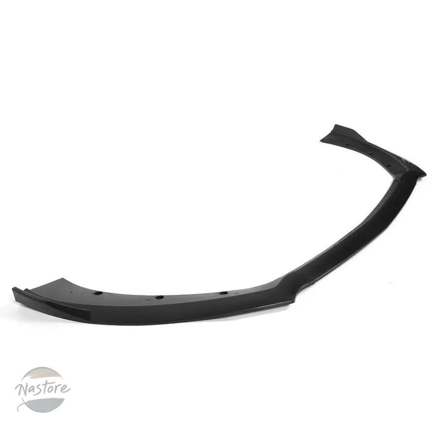 並行輸入品 フロント FORFORD マスタング 2015 2016 2017 カーボン ルック / ブラック カーバンパー スプリッター_2