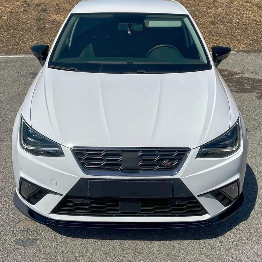 並行輸入品 フロント キット ガード 2018Y+ SEAT IBIZA MK5 スタンダード/FR バンパーブレード リップスポイラープロテクター 2018+_4