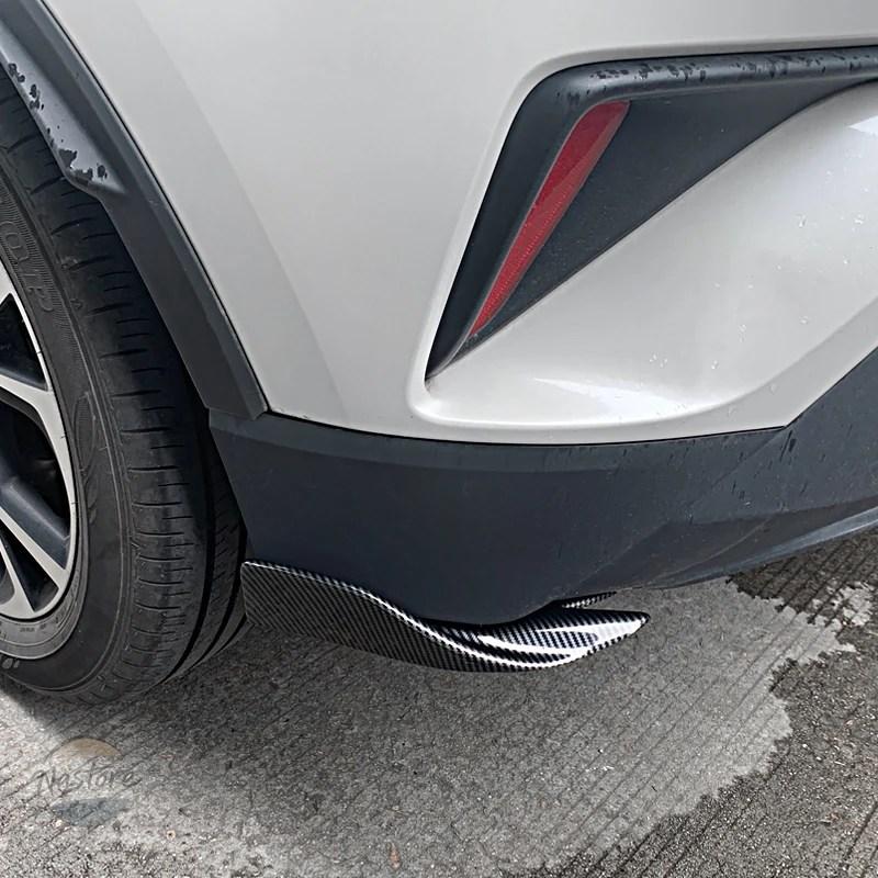 並行輸入品 フロント リア キット CHR 2018-2022 バンパースプリッター リップボディ スポイラーエクステンション ドアプロテクター ラップアングル