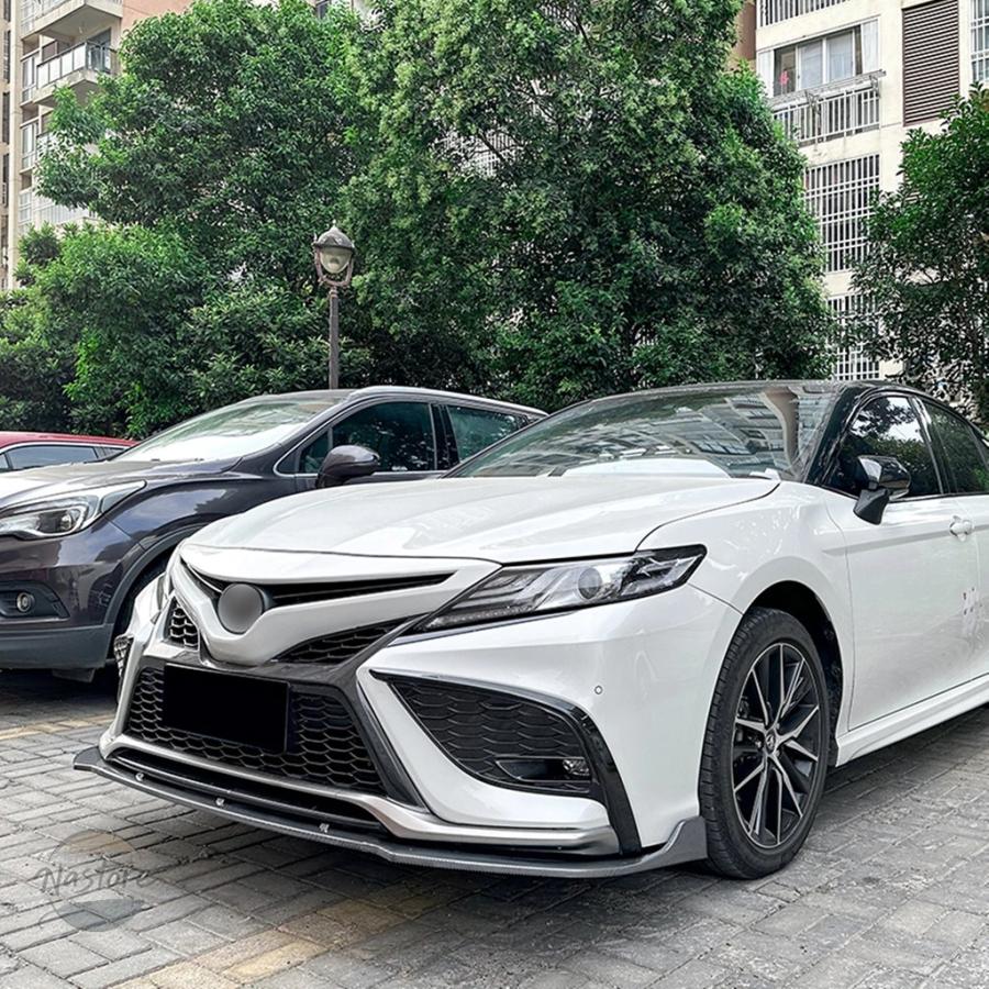 並行輸入品 トヨタ フロント ガード トヨタ トヨタ カムリ XV70 2021-2023 スポーツモデル バンパースポイラー リップスプリッター_7