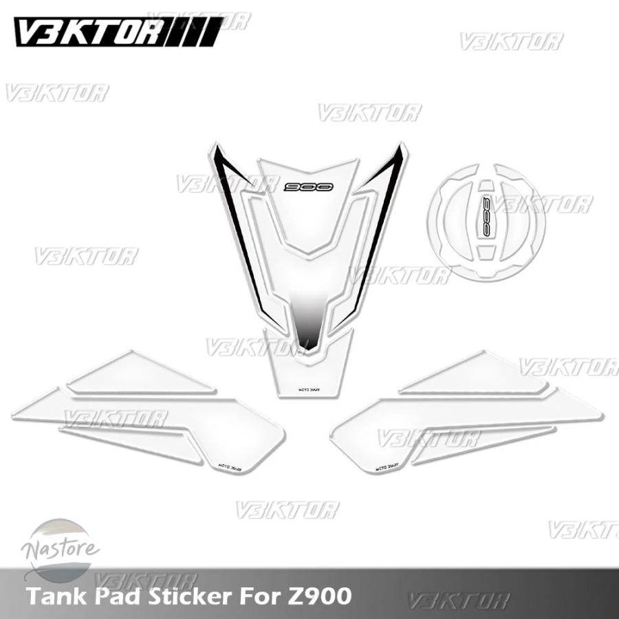 並行輸入品 z900 バイク リア カワサキ 2017-2025 3d ク燃料タンクパッドステッカー タンクキャップ デカール プロテクター カスタ_16