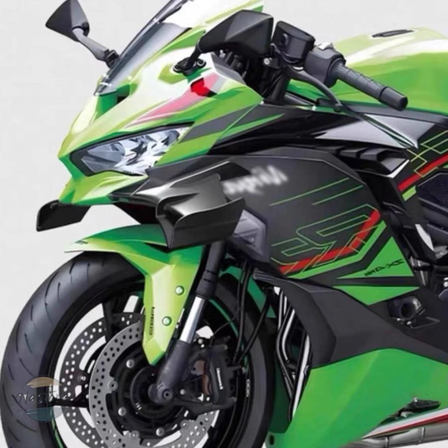 並行輸入品 バイク スポイラー サイドスポイラー 固定 zx-4r zx-4rr zx
