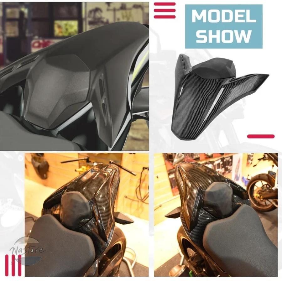 並行輸入品 z900 バイク カバー カスタム リア シートバック カワサキ 2017-2024 se 2022-2024 カスタムパーツ 部品 アクセサリーの画像
