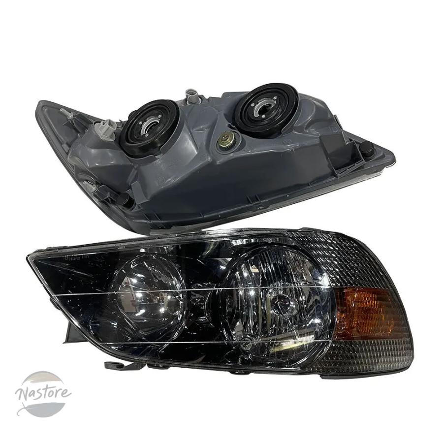 並行輸入品 トヨタ toyota フロント ヘッド アルテッツァ rs200 レクサス is200 1998〜2005年式 ペア ライト 部品 カスタムパーツ アクセサリーの画像