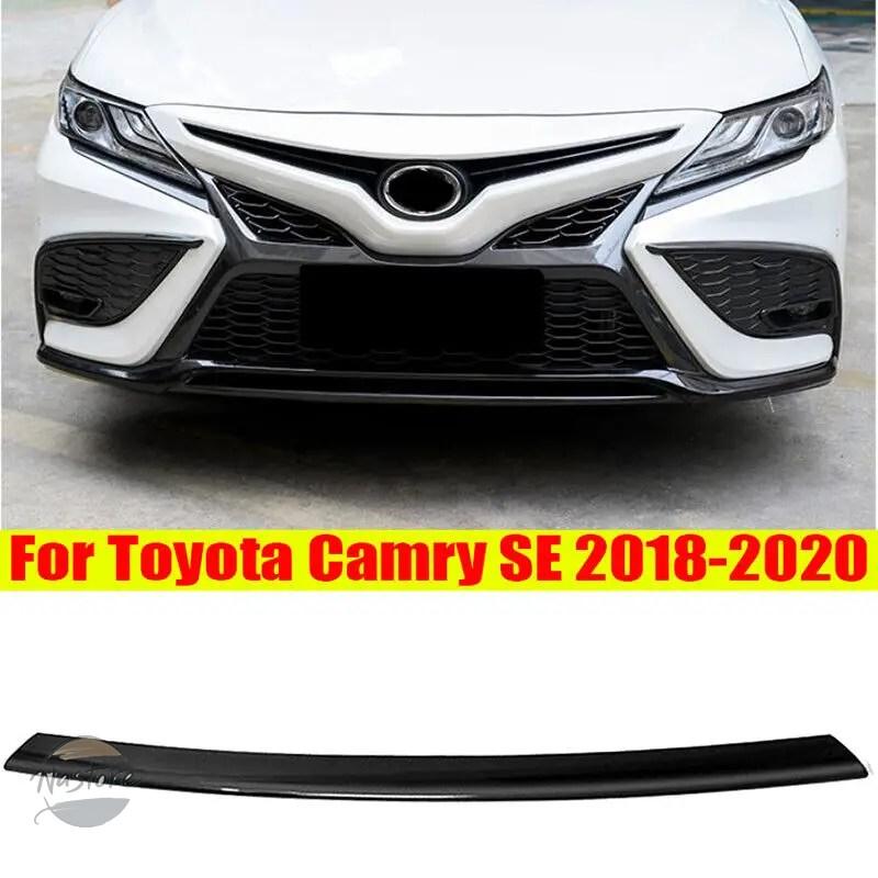 並行輸入品 トヨタ toyota カバー フロント カムリ se xse 2018 2019 2020 光沢ブラック バンパーモールディングトリム 部品 カスタムパーツ アクセサリー_11