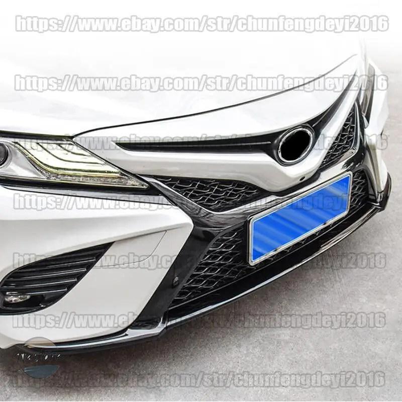 並行輸入品 トヨタ toyota カバー フロント カムリ se xse 2018 2019 2020 光沢ブラック バンパーモールディングトリム 部品 カスタムパーツ アクセサリー_12