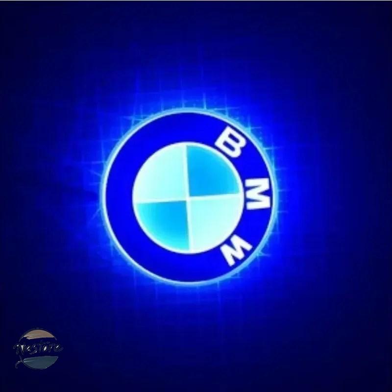 並行輸入品 BMW フロント リア カスタム 8.2cm 4d led マーカー ランプ bwm ライト装飾 1 3 シリーズ x1 x3 x5 x7 バッジ 部品 カスタムパーツ アクセサリー_6